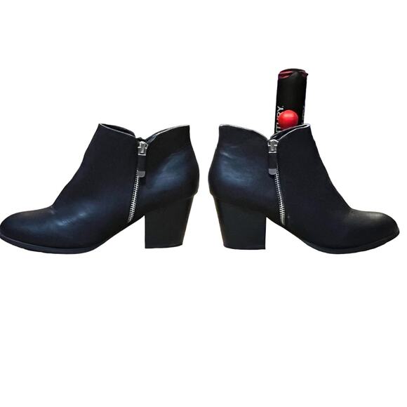 Style & Company Masrinaa Ankle Booties black womens size 9.5 - Picture 8 of 10